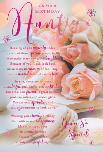 Picture of AUNTIE BIRTHDAY CARD